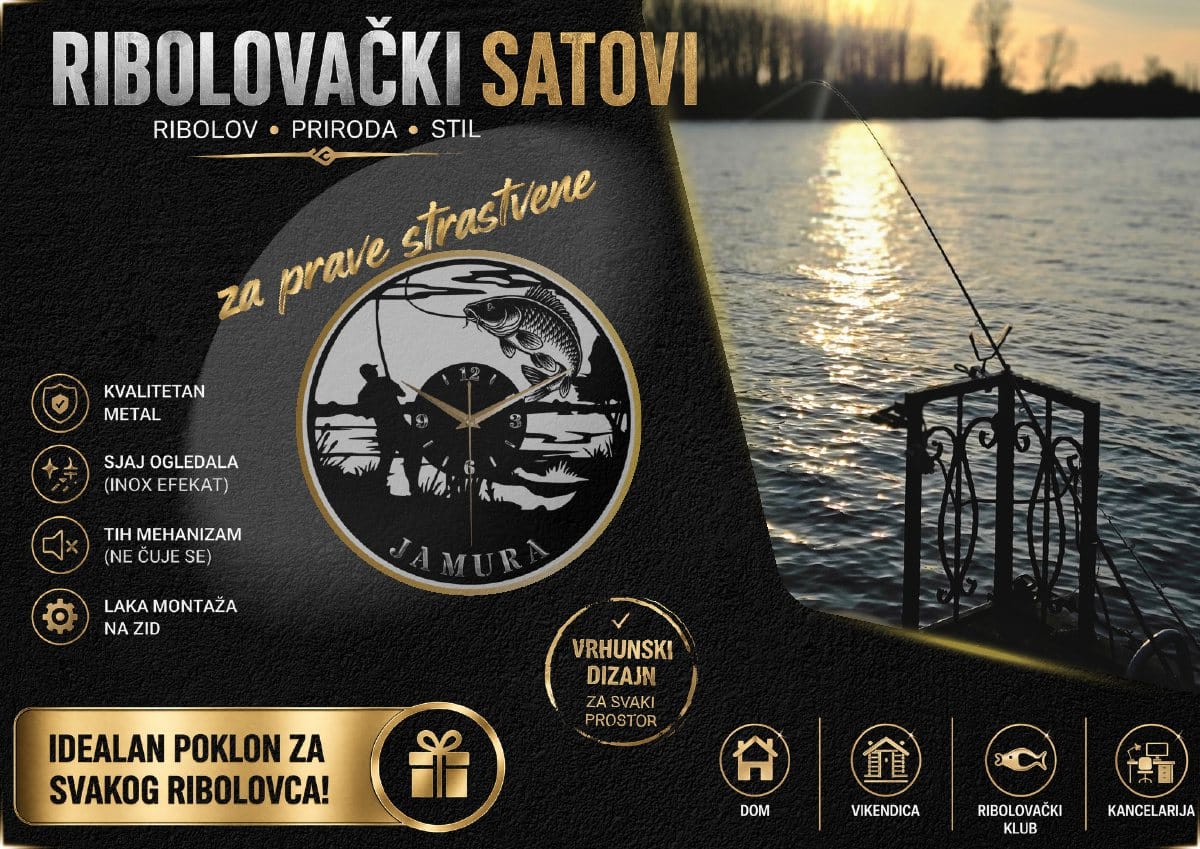 Naslovna strana kataloga Ribolovački satovi